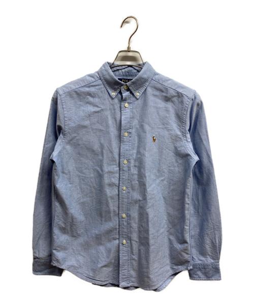 POLO RALPH LAUREN（ポロ・ラルフローレン）POLO RALPH LAUREN (ポロ・ラルフローレン) ボタンダウンシャツ ブルー サイズ:Lの古着・服飾アイテム