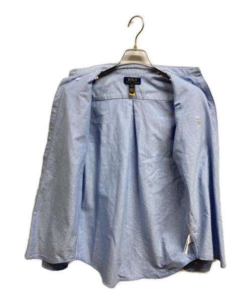 POLO RALPH LAUREN（ポロ・ラルフローレン）POLO RALPH LAUREN (ポロ・ラルフローレン) ボタンダウンシャツ ブルー サイズ:Lの古着・服飾アイテム