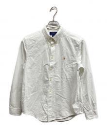 POLO RALPH LAUREN（ポロ・ラルフローレン）の古着「ボタンダウンシャツ」｜ホワイト