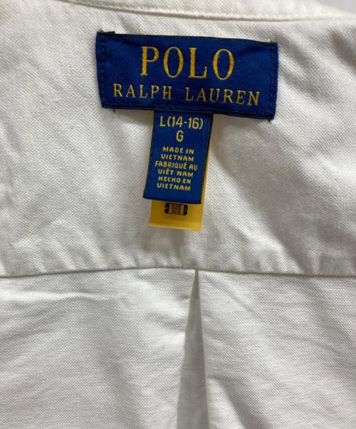 POLO RALPH LAUREN（ポロ・ラルフローレン）POLO RALPH LAUREN (ポロ・ラルフローレン) ボタンダウンシャツ ホワイト サイズ:Lの古着・服飾アイテム