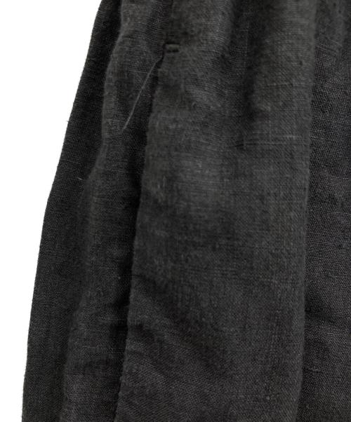 ARTS&SCIENCE（アーツアンドサイエンス）ARTS&SCIENCE (アーツアンドサイエンス) ヘンプワイドパンツ ブラック サイズ:1の古着・服飾アイテム