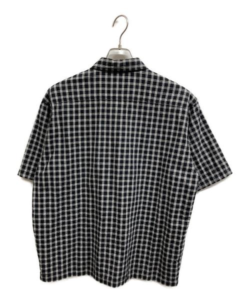 X-LARGE（エクストララージ）X-LARGE (エクストララージ) ATCH LOGO PLAID S/S SHIRT ブラック サイズ:Mの古着・服飾アイテム