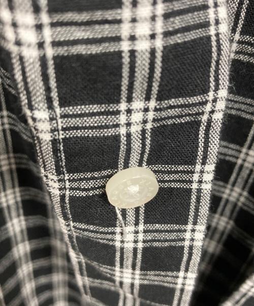 X-LARGE（エクストララージ）X-LARGE (エクストララージ) ATCH LOGO PLAID S/S SHIRT ブラック サイズ:Mの古着・服飾アイテム