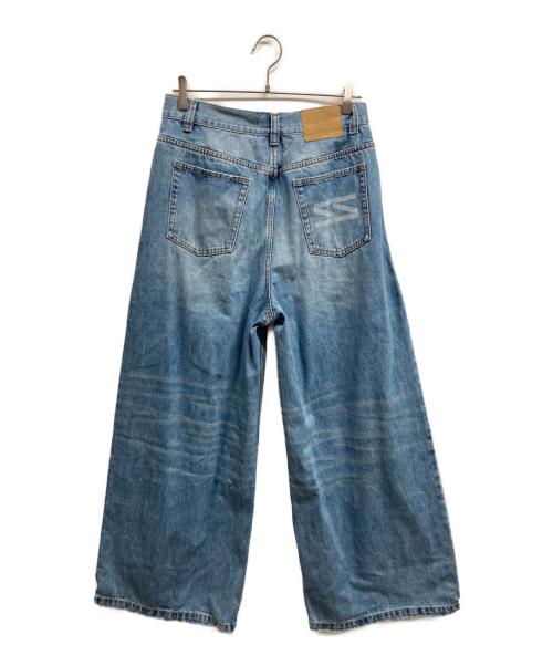 NFAL（ノフル）NFAL (ノフル) バギーデニムパンツ インディゴ サイズ:Sの古着・服飾アイテム