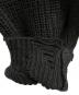 中古・古着 MAISON SPECIAL (メゾンスペシャル) Embroidery Damage Prime-Over Crew Neck Knit ブラック サイズ:M：5000円