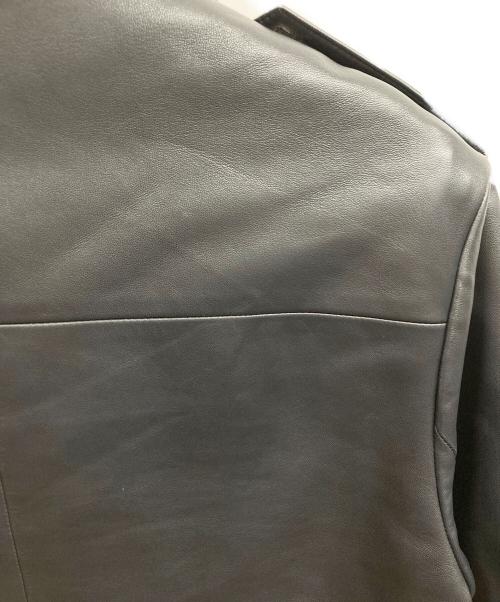 LOEWE（ロエベ）LOEWE (ロエベ) A2-TYPE Leather Jacket ブラウン サイズ:44の古着・服飾アイテム