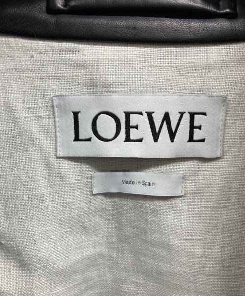 LOEWE（ロエベ）LOEWE (ロエベ) A2-TYPE Leather Jacket ブラウン サイズ:44の古着・服飾アイテム
