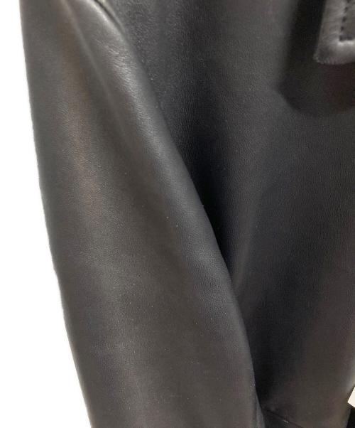 LOEWE（ロエベ）LOEWE (ロエベ) A2-TYPE Leather Jacket ブラウン サイズ:44の古着・服飾アイテム