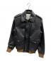 LOEWE（ロエベ）の古着「A2-TYPE Leather Jacket」｜ブラウン