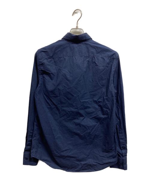 MARNI（マルニ）MARNI (マルニ) ロゴプリントシャツ ネイビー サイズ:46の古着・服飾アイテム