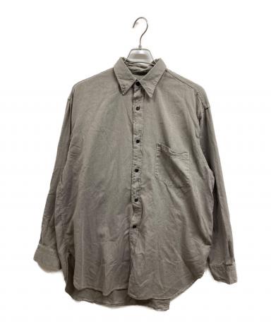 中古・古着通販】COMOLI (コモリ) ヨリ杢ワークシャツ グレー サイズ:2