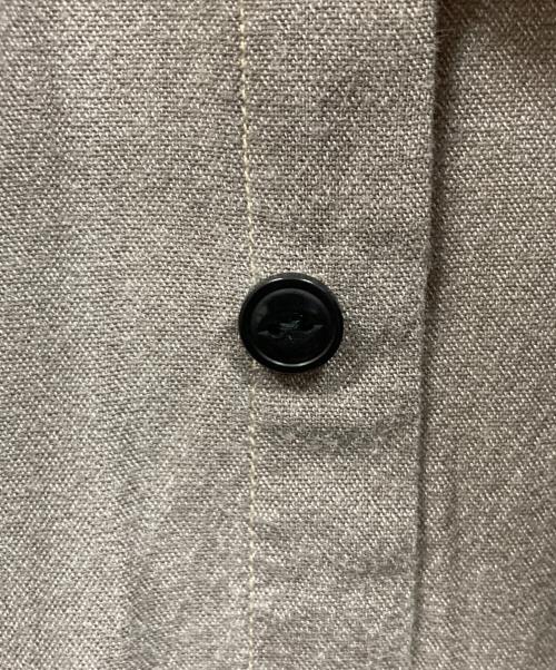 COMOLI（コモリ）COMOLI (コモリ) ヨリ杢ワークシャツ グレー サイズ:2の古着・服飾アイテム