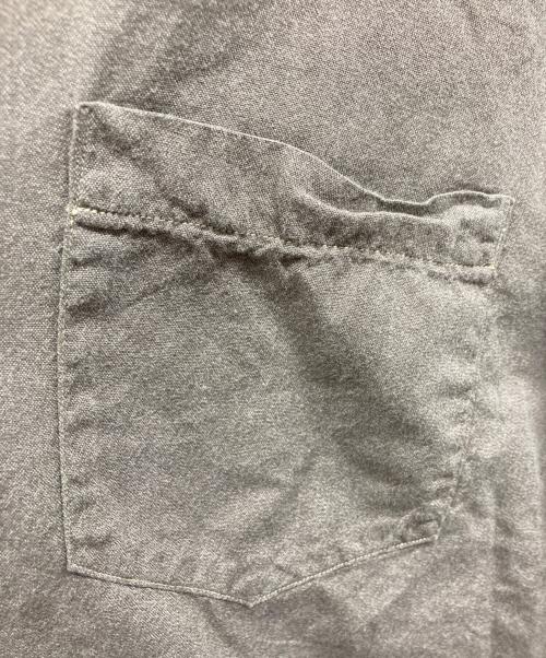 COMOLI（コモリ）COMOLI (コモリ) ヨリ杢ワークシャツ グレー サイズ:2の古着・服飾アイテム