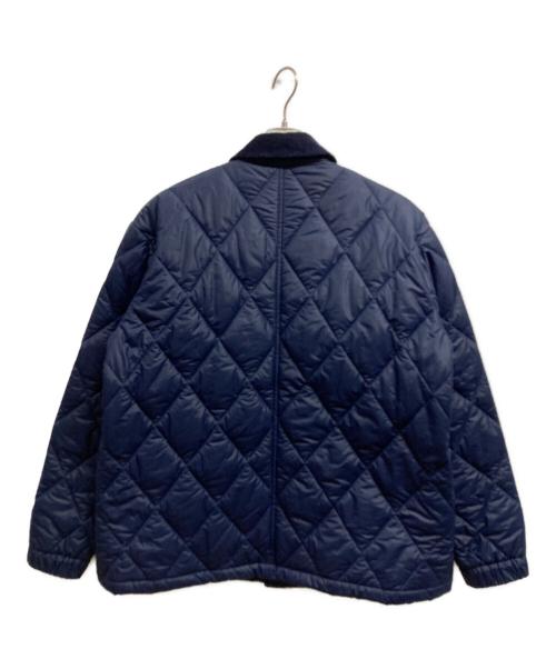 LACOSTE（ラコステ）LACOSTE (ラコステ) コーデュロイカラーキルティングジャケット ネイビー サイズ:MLの古着・服飾アイテム