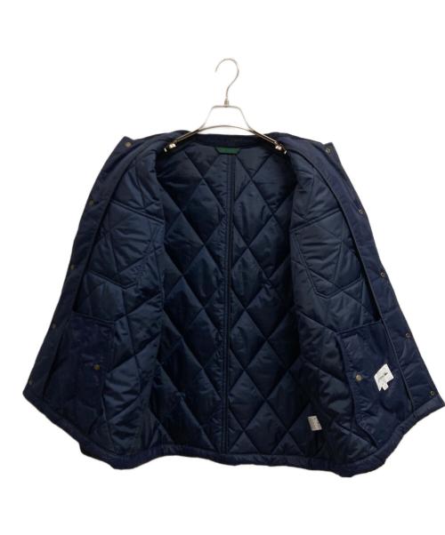 LACOSTE（ラコステ）LACOSTE (ラコステ) コーデュロイカラーキルティングジャケット ネイビー サイズ:MLの古着・服飾アイテム