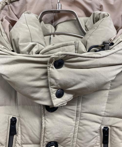 TATRAS（タトラス）TATRAS (タトラス) TARAZED フード付 ダウンジャケット ベージュ サイズ:1の古着・服飾アイテム