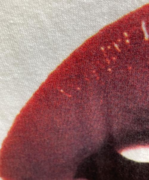 Hysteric Glamour（ヒステリックグラマー）Hysteric Glamour (ヒステリックグラマー) ＬＩＰＳ プリント Ｔシャツ ホワイト サイズ:Mの古着・服飾アイテム