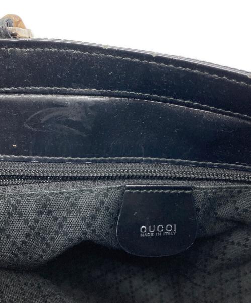GUCCI（グッチ）GUCCI (グッチ) バンブートートバッグ/GUCCIバッグ ブラックの古着・服飾アイテム