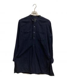 Engineered Garments（エンジニアド ガーメンツ）の古着「グランパシャツ」｜ネイビー