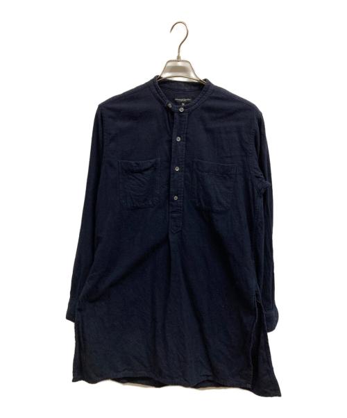 Engineered Garments（エンジニアド ガーメンツ）Engineered Garments (エンジニアド ガーメンツ) グランパシャツ ネイビー サイズ:Sの古着・服飾アイテム
