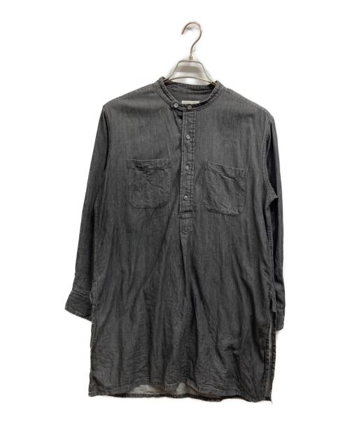Engineered Garments（エンジニアド ガーメンツ）Engineered Garments (エンジニアド ガーメンツ) グランパシャツ グレー サイズ:Sの古着・服飾アイテム