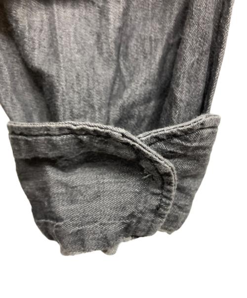 Engineered Garments（エンジニアド ガーメンツ）Engineered Garments (エンジニアド ガーメンツ) グランパシャツ グレー サイズ:Sの古着・服飾アイテム