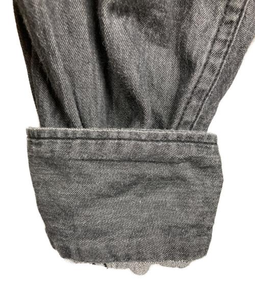 Engineered Garments（エンジニアド ガーメンツ）Engineered Garments (エンジニアド ガーメンツ) グランパシャツ グレー サイズ:Sの古着・服飾アイテム