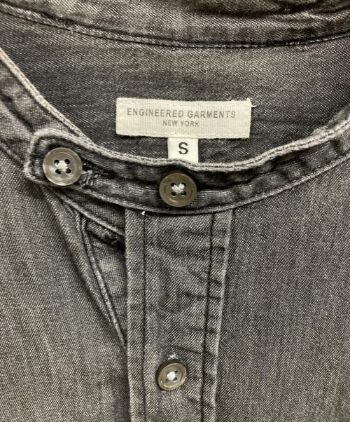 Engineered Garments（エンジニアド ガーメンツ）Engineered Garments (エンジニアド ガーメンツ) グランパシャツ グレー サイズ:Sの古着・服飾アイテム
