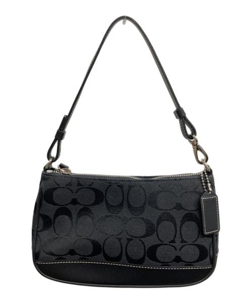 COACH（コーチ）COACH (コーチ) 2WAYショルダーバッグ/COACHバッグ ブラックの古着・服飾アイテム