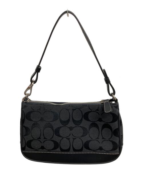 COACH（コーチ）COACH (コーチ) 2WAYショルダーバッグ/COACHバッグ ブラックの古着・服飾アイテム
