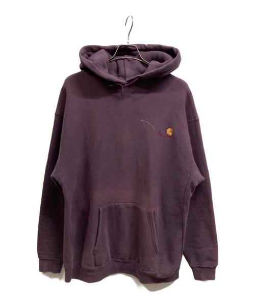 CarHartt（カーハート）CarHartt (カーハート) プルオーバーパーカー パープル サイズ:不明の古着・服飾アイテム