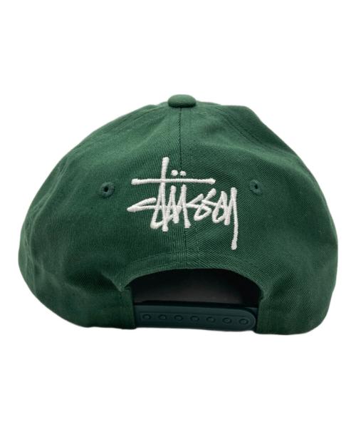 stussy（ステューシー）stussy (ステューシー) Vintage S Low Pro Snapback Cap/stussyキャップ グリーンの古着・服飾アイテム