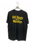 Supreme (シュプリーム) All Dogs Go To Heaven Tee ブラック サイズ:L：7000円