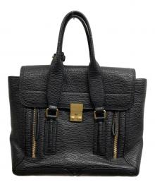 3.1 phillip lim（スリーワンフィリップリム）の古着「MEDIUM PASHLI SATCHEL 2WAYバッグ」｜ブラック