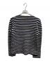 PLAY COMME des GARCONS (プレイコムデギャルソン) PLAYハートボーダーニット ネイビー×ホワイト サイズ:M：9000円