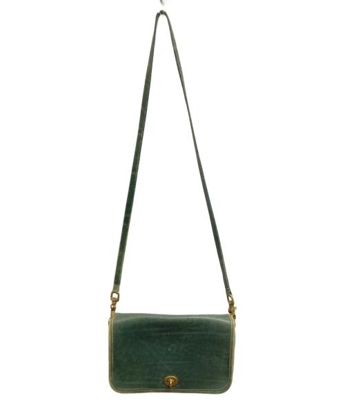 COACH（コーチ）COACH (コーチ) ショルダーバッグ グリーンの古着・服飾アイテム