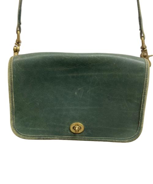COACH（コーチ）COACH (コーチ) ショルダーバッグ グリーンの古着・服飾アイテム
