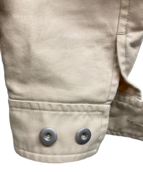 LOEFF（ロエフ）LOEFF (ロエフ) コットンフライト シャツジャケット ベージュ サイズ:不明の古着・服飾アイテム
