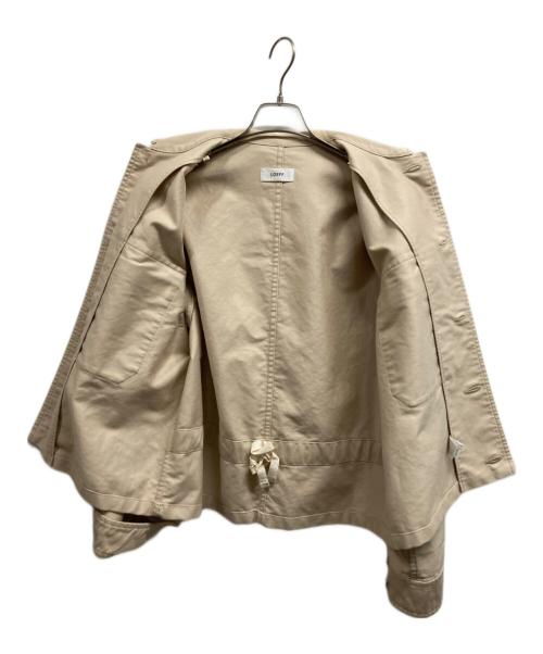 LOEFF（ロエフ）LOEFF (ロエフ) コットンフライト シャツジャケット ベージュ サイズ:不明の古着・服飾アイテム