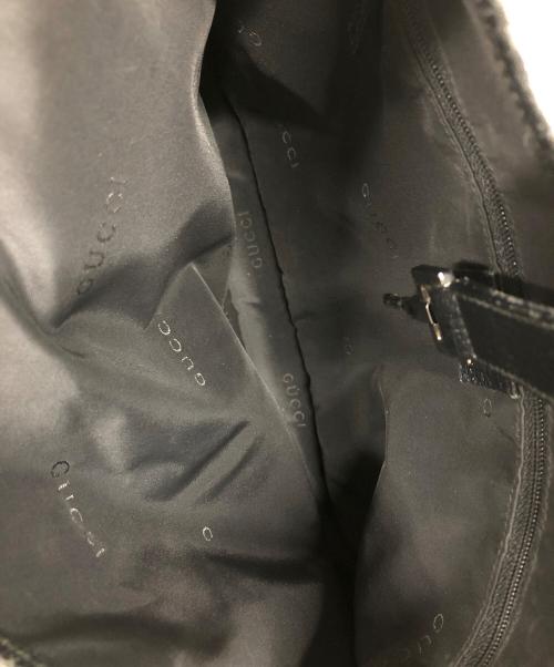 GUCCI（グッチ）GUCCI (グッチ) ジャッキーワンショルダーバッグ ブラックの古着・服飾アイテム