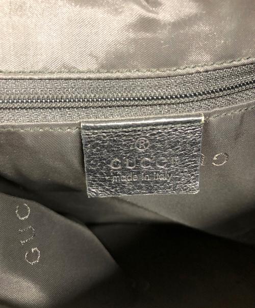 GUCCI（グッチ）GUCCI (グッチ) ジャッキーワンショルダーバッグ ブラックの古着・服飾アイテム