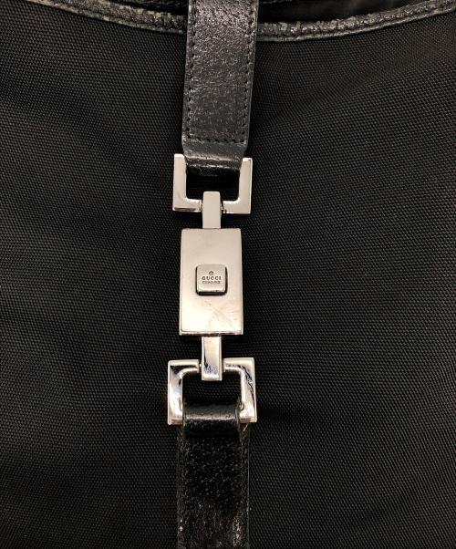 GUCCI（グッチ）GUCCI (グッチ) ジャッキーワンショルダーバッグ ブラックの古着・服飾アイテム