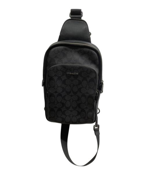 COACH（コーチ）COACH (コーチ) イーサン パック・シグネチャー キャンバス ブラックの古着・服飾アイテム