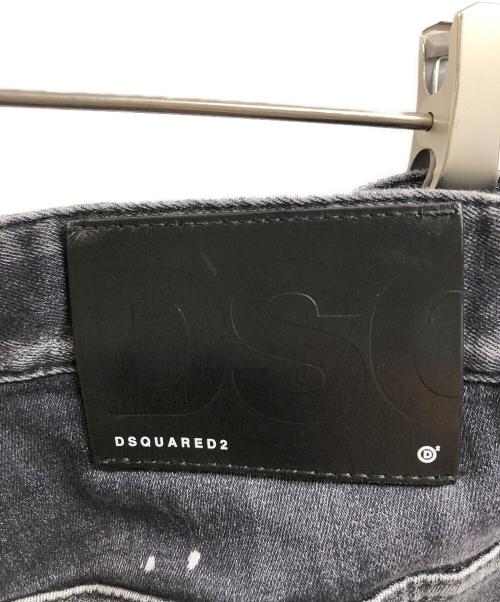 DSQUARED2（ディースクエアード）DSQUARED2 (ディースクエアード) 23SS SKATER JEANS ブラック サイズ:52の古着・服飾アイテム