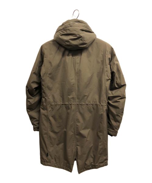 HERNO（ヘルノ）HERNO (ヘルノ) LAMINARGORE-TEX 2レイヤー ナイロン ダウンコート カーキ サイズ:48の古着・服飾アイテム