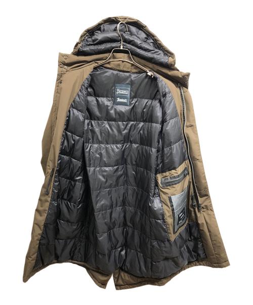 HERNO（ヘルノ）HERNO (ヘルノ) LAMINARGORE-TEX 2レイヤー ナイロン ダウンコート カーキ サイズ:48の古着・服飾アイテム