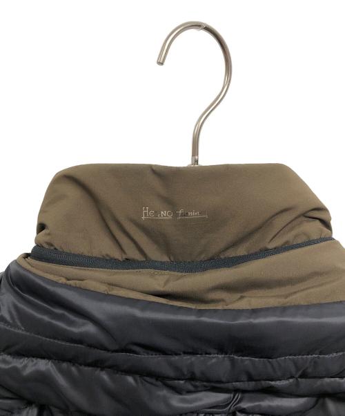 HERNO（ヘルノ）HERNO (ヘルノ) LAMINARGORE-TEX 2レイヤー ナイロン ダウンコート カーキ サイズ:48の古着・服飾アイテム