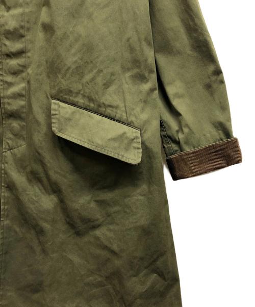 SCYE（サイ）SCYE (サイ) TC WEATHER PARAFFIN DUSTER カーキ サイズ:38の古着・服飾アイテム