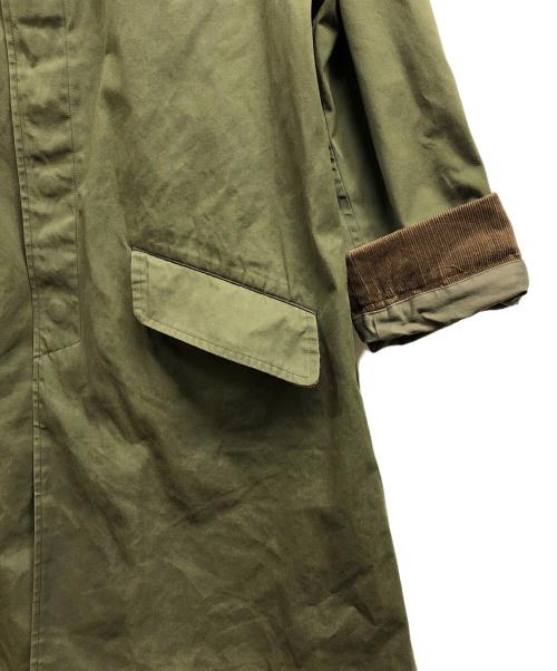 SCYE（サイ）SCYE (サイ) TC WEATHER PARAFFIN DUSTER カーキ サイズ:38の古着・服飾アイテム