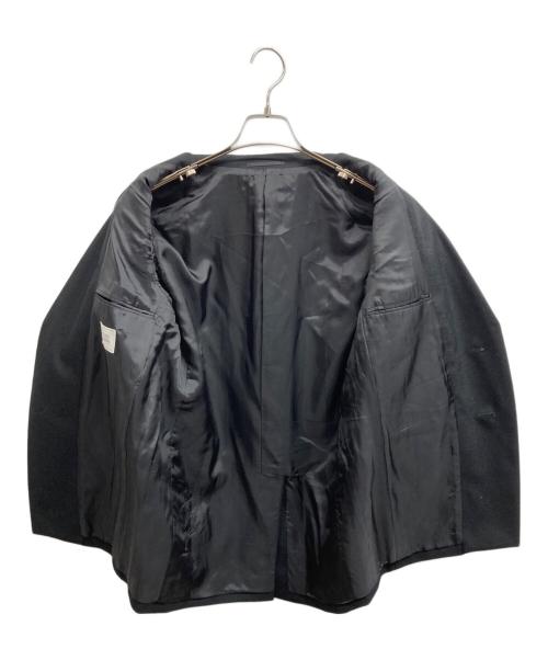 UNITED ARROWS & SONS（ユナイテッドアローズ＆サンズ）UNITED ARROWS & SONS (ユナイテッドアローズ＆サンズ) レイヤードテーラードジャケット ブラック サイズ:Sの古着・服飾アイテム